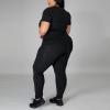 imagePINSV Plus Size Outfits For Women 2 Piece Sets 1x5xCute Face