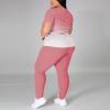imagePINSV Plus Size Outfits For Women 2 Piece Sets 1x5xGradient Pink