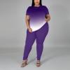 imagePINSV Plus Size Outfits For Women 2 Piece Sets 1x5xGradient Purple