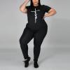 imagePINSV Plus Size Outfits For Women 2 Piece Sets 1x5xPrint Faith