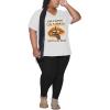 imagePINSV Womens Plus Size 2 Piece Outfits Sweatsuits Tracksuit Loungewear SetsBblack White