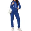 imagePINSV Sweatsuit Outfits For Women 2 Piece Set Casual Jogging Suits TracksuitsBlue