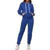 imagePINSV Sweatsuit Outfits For Women 2 Piece Set Casual Jogging Suits TracksuitsBlue
