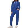 imagePINSV Sweatsuit Outfits For Women 2 Piece Set Casual Jogging Suits TracksuitsBlue