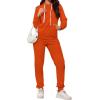 imagePINSV Sweatsuit Outfits For Women 2 Piece Set Casual Jogging Suits TracksuitsOrange