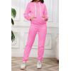 imagePINSV Sweatsuits Women 2 Piece Outfits Casual Jogging Suits Long Sleeve Hoodie Sweatpants Two Piece Tracksuits SetsPink