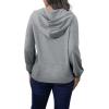 imagePINSV Women Quarter Zip Hoodie Sweatshirt Basic Long Sleeve Pullover Loose Fit Half Zipper SweatshirtsLight Gray