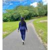 imagePINSV Women Two Piece Outfits Workout Sets Bodycon Tracksuit Long Sleeve Zip Up Hoodie Jacket Jogger Matching Sweat Pants SetDark Blue