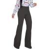 imagePINSV Womens High Waisted Stretchy Bootcut Pull On Dress Pants Casual Work Pants3257 Dark Grey