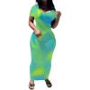 Blue Green Blend Printing