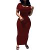 Solid Wine Red