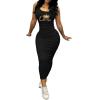 imagePINSV Womens Sexy Bodycon Tank Dress Basic Sleeveless Long Maxi Dresses Party Club Beach SundressesBqueen Crown