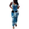 imagePINSV Womens Sexy Bodycon Tank Dress Basic Sleeveless Long Maxi Dresses Party Club Beach SundressesCdenim Print