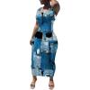 imagePINSV Womens Sexy Bodycon Tank Dress Basic Sleeveless Long Maxi Dresses Party Club Beach SundressesCdenim Print