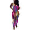 imagePINSV Womens Sexy Bodycon Tank Dress Basic Sleeveless Long Maxi Dresses Party Club Beach SundressesCstripe Print