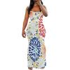 imagePINSV Women Summer Long Dress Casual Slip Sexy Sleeveless Bodycon Maxi Dresses for WomenPetal