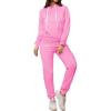 imagePINSV Sweatsuits Women 2 Piece Outfits Casual Jogging Suits Long Sleeve Hoodie Sweatpants Tracksuits SetsPink