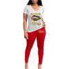 Red Lip Print